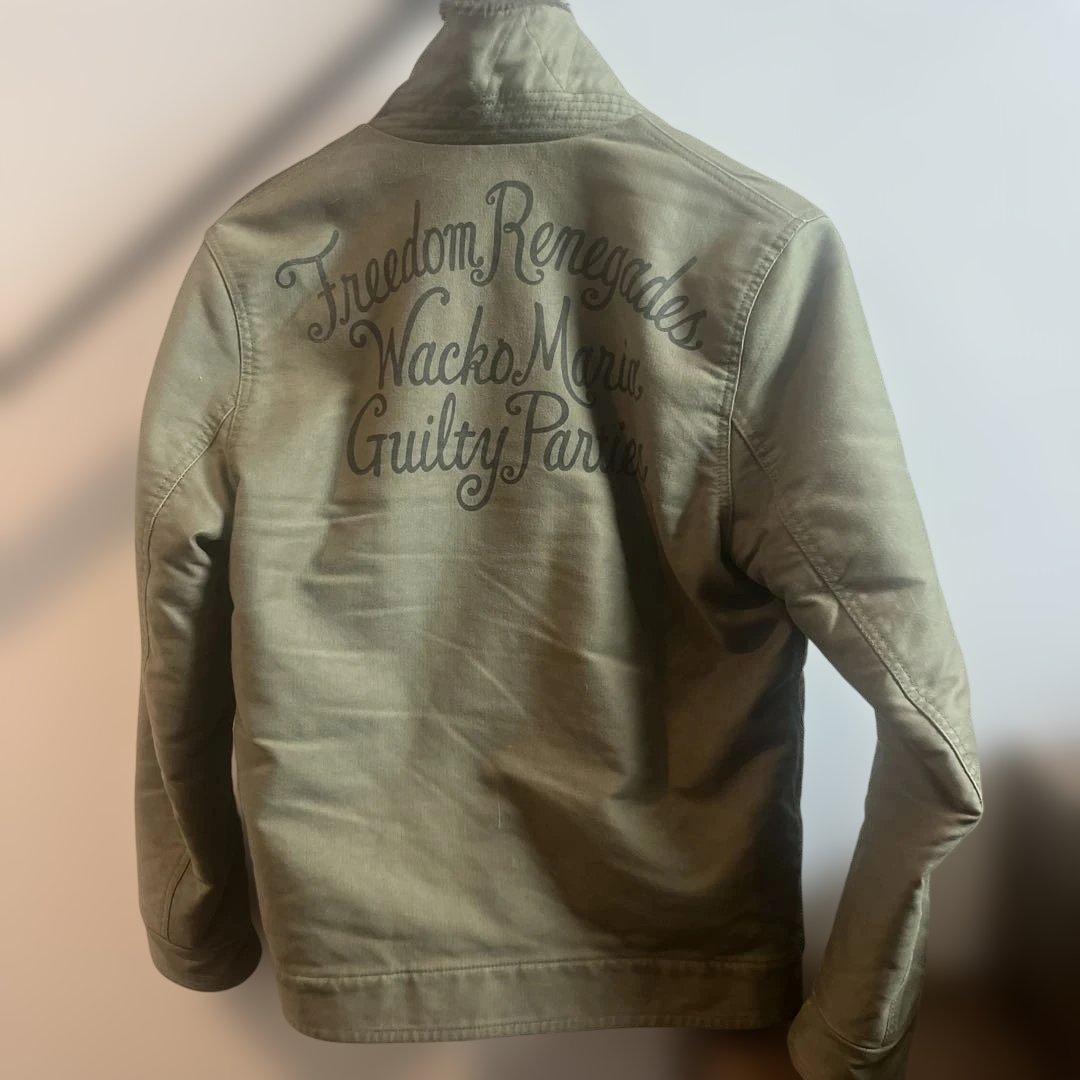 Wacko Maria ミリタリージャケット オリーブグリーン