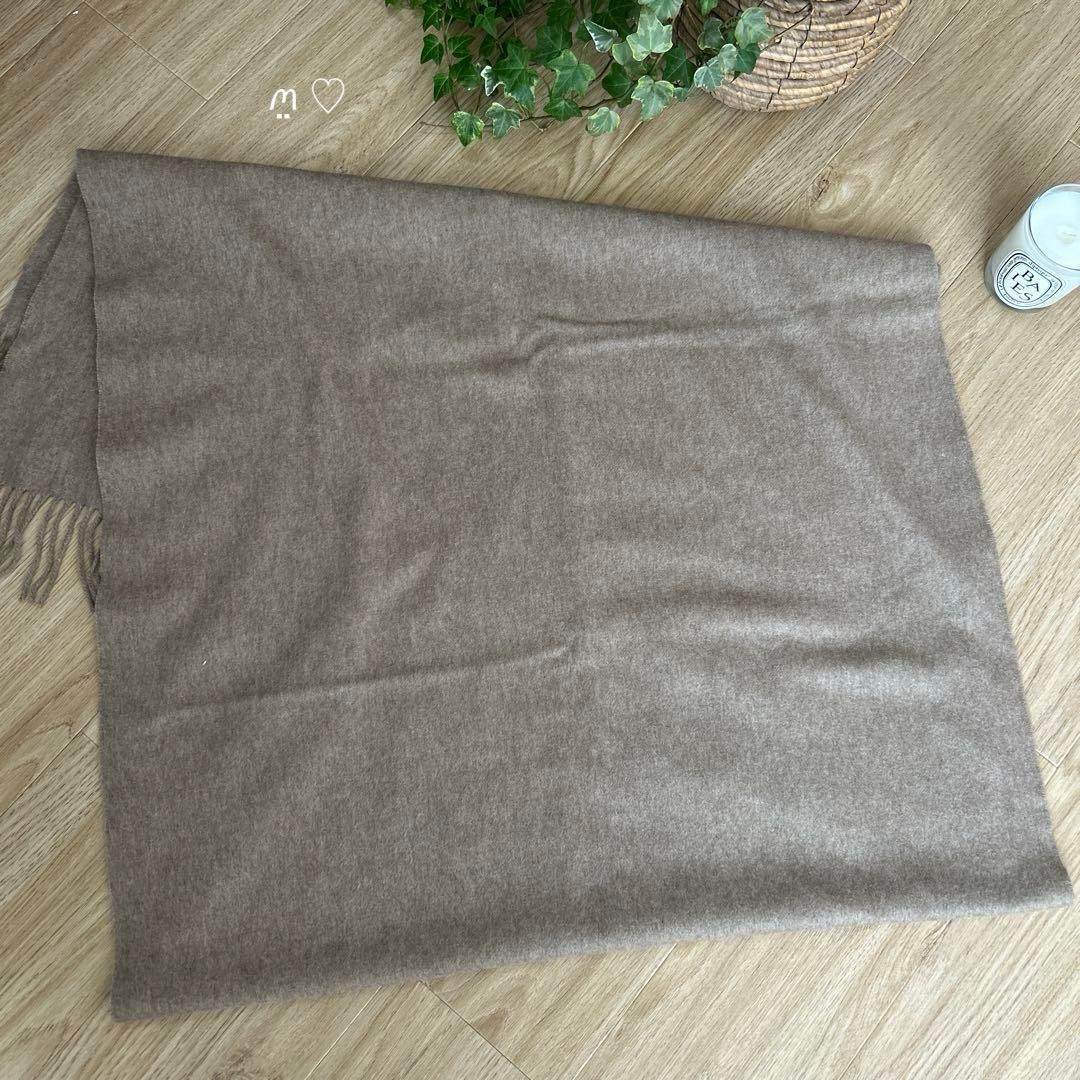 Johnstons　ジョンストンズオブエルガン　カシミヤ100%大判ストール