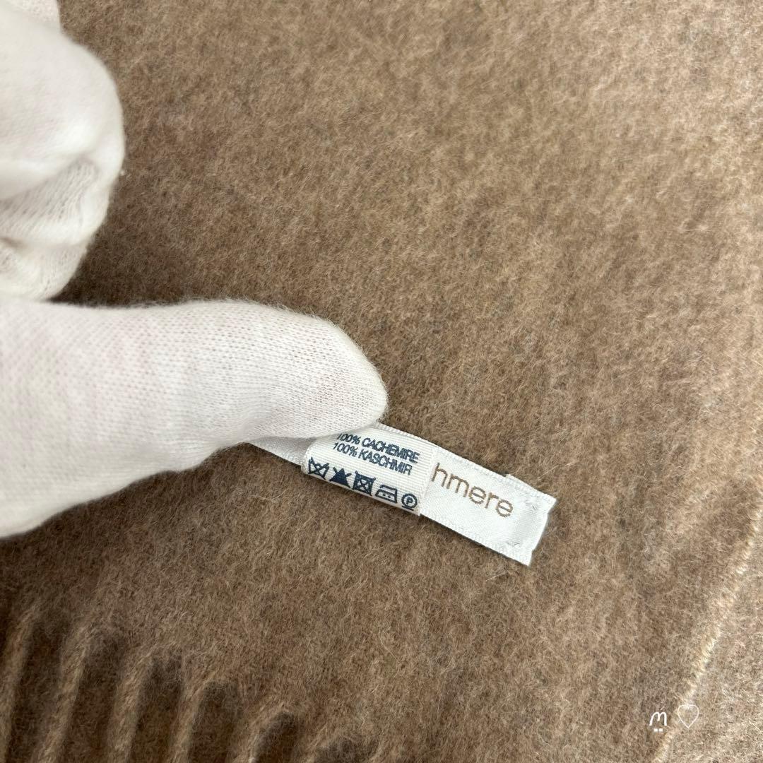 Johnstons　ジョンストンズオブエルガン　カシミヤ100%大判ストール