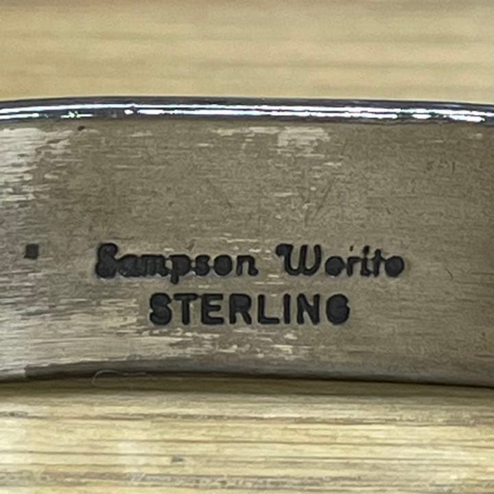 sampson werito ナバホ族　ターコイズ　バングル