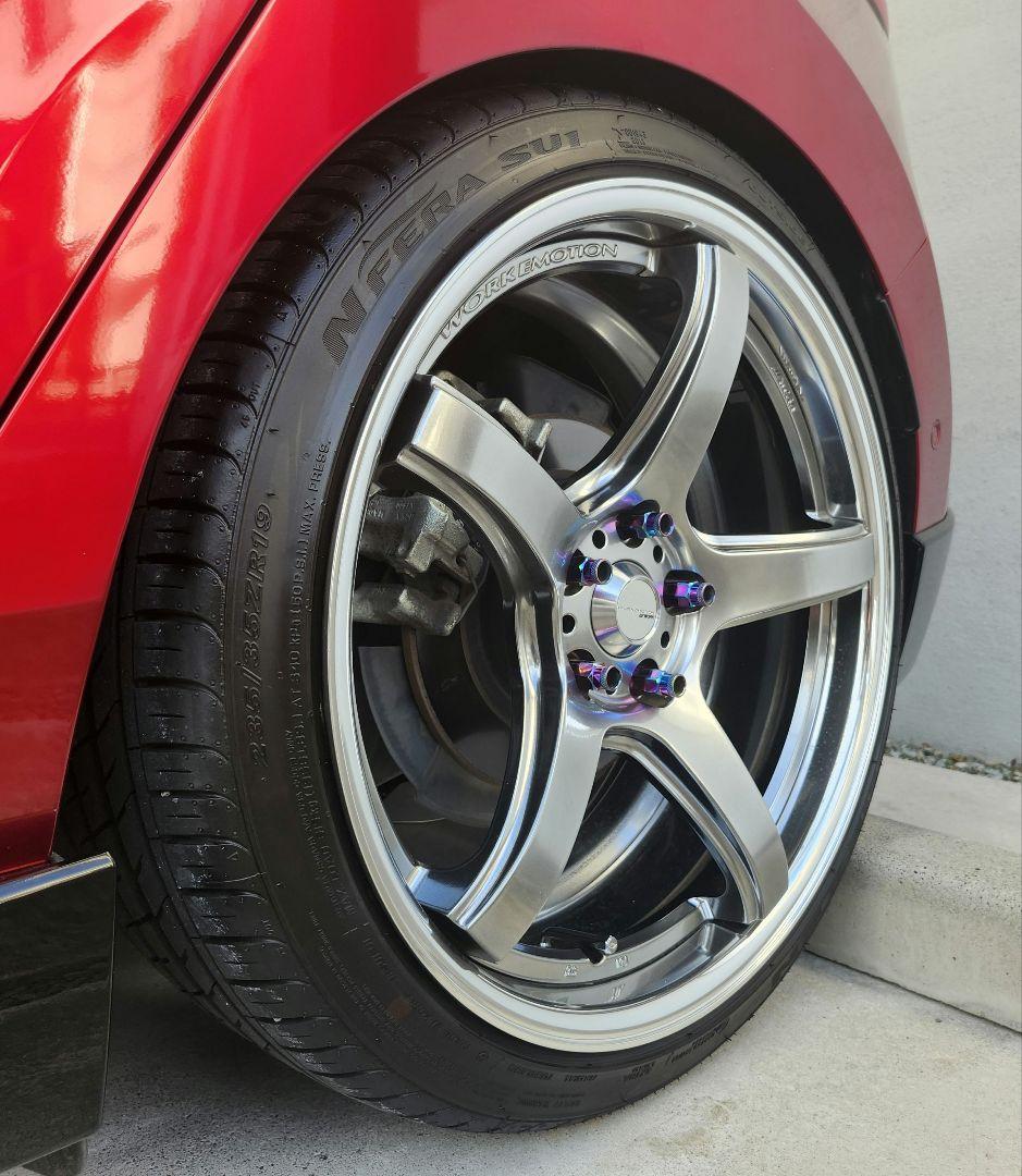 WORK　T5R2P 19インチ　8.5j オフセット38 114.3 その④