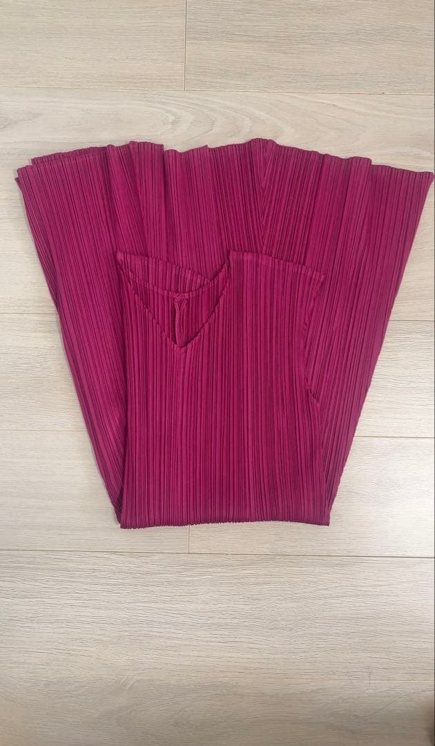 プリーツ ノースリーブ チュニック