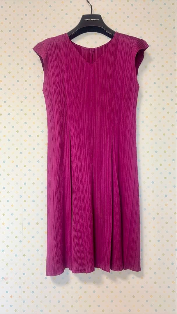 プリーツ ノースリーブ チュニック