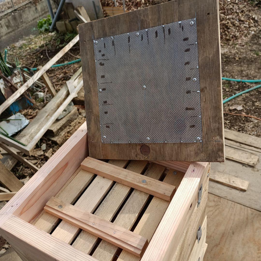 日本蜜蜂巣箱 1式