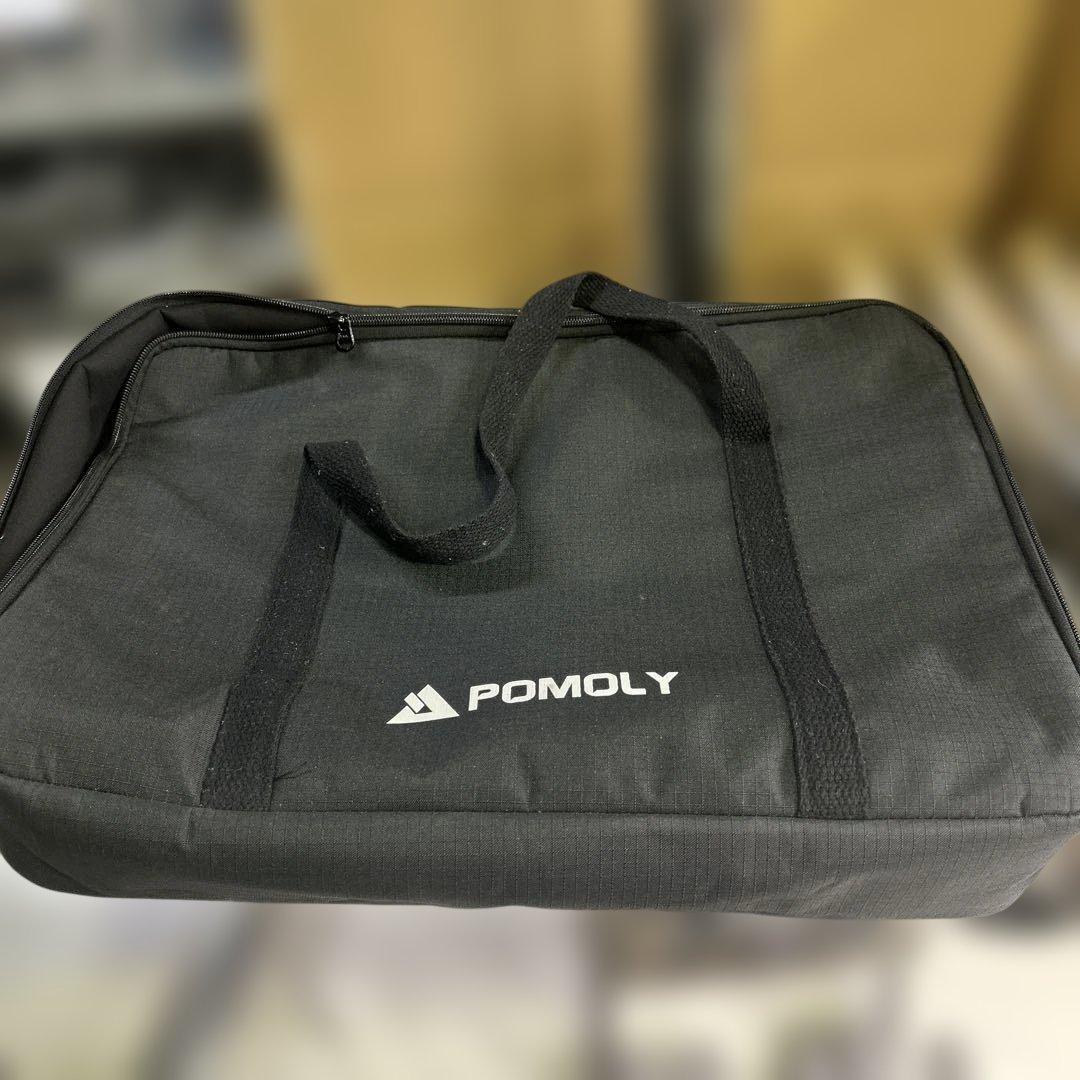 6773 ポモリー Timber チタン 薪ストーブ 両側ガラス 煙突 棚セット