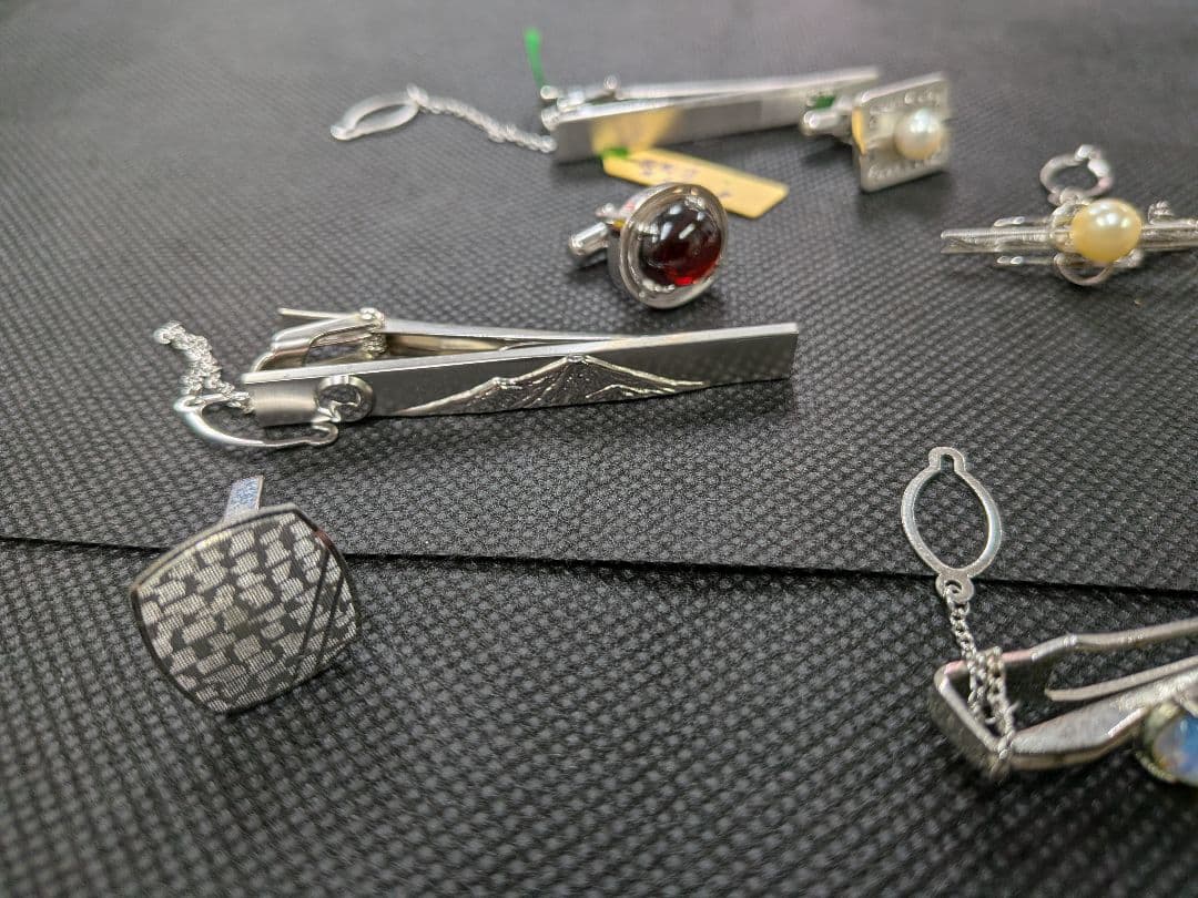 silver925 101gまとめ売り タイピン ピアス シルバー 遺品整理