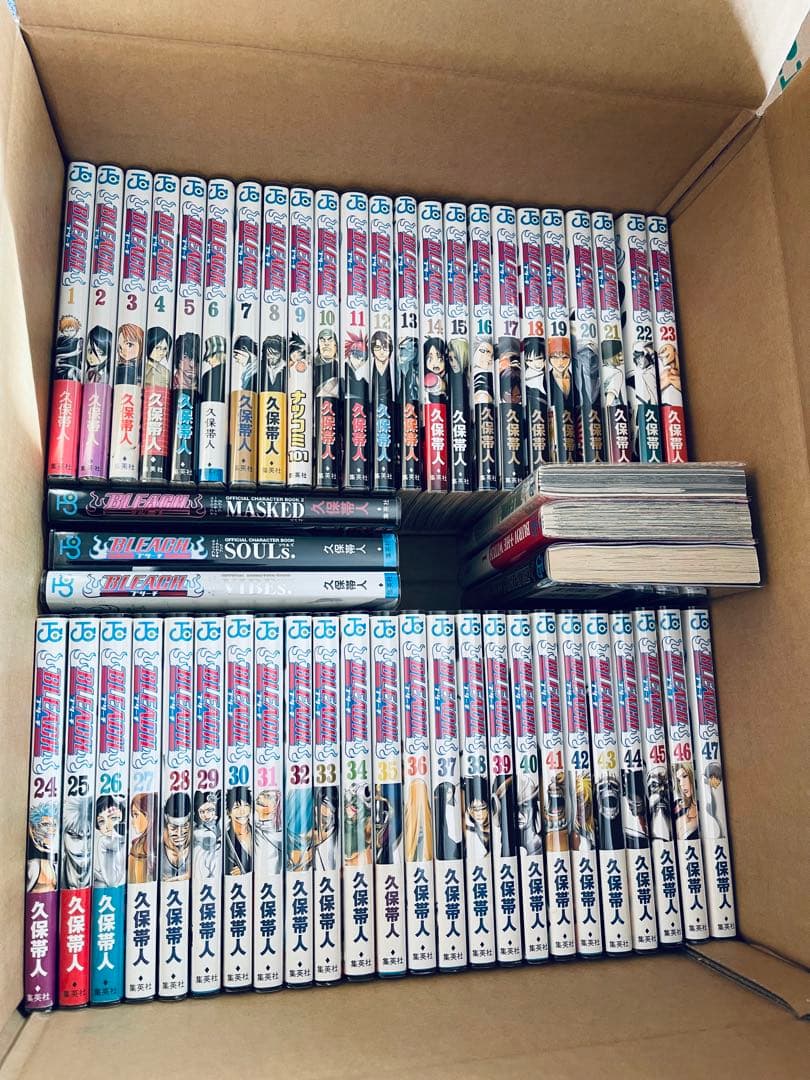全巻初版！BLEACH ブリーチ 全巻完結セット　帯☆チラシ付き + おまけ
