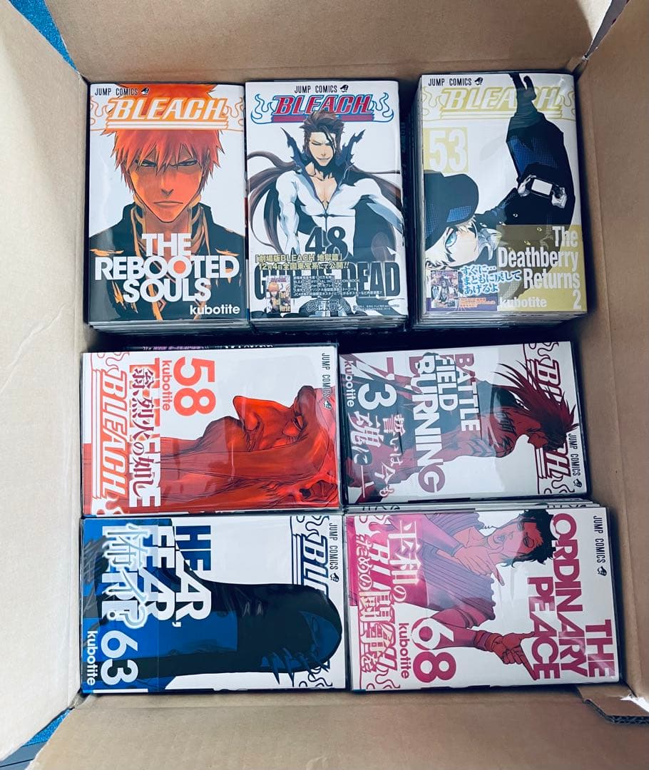 全巻初版！BLEACH ブリーチ 全巻完結セット　帯☆チラシ付き + おまけ