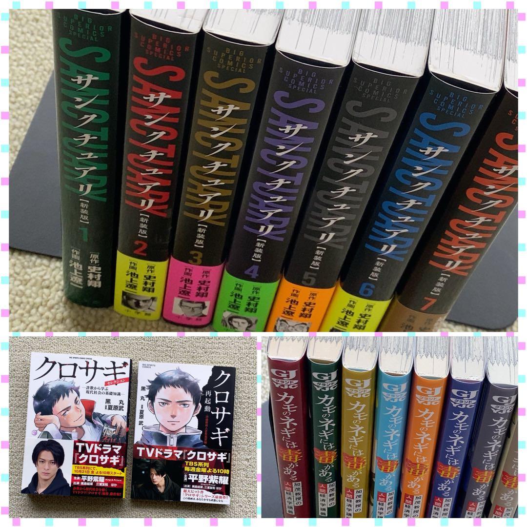 サンクチュアリ【17冊セット】新装版！カモのネギには毒がある！クロサギ！ほぼ新品