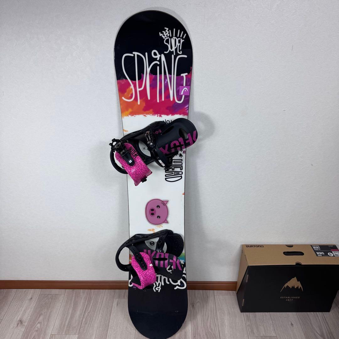 専用HEAD スノーボードセット 138cm ブーツ 24cm