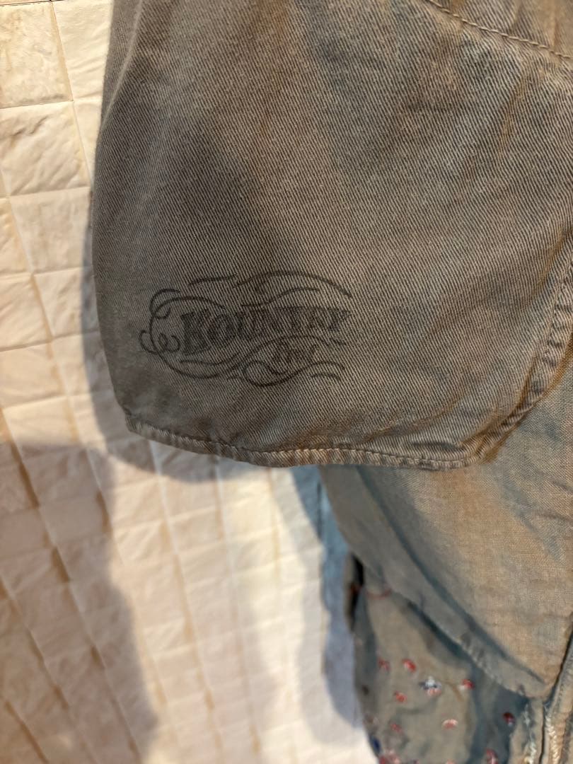 キャピタル　カントリー　パッチワーク 刺繍ショートパンツ