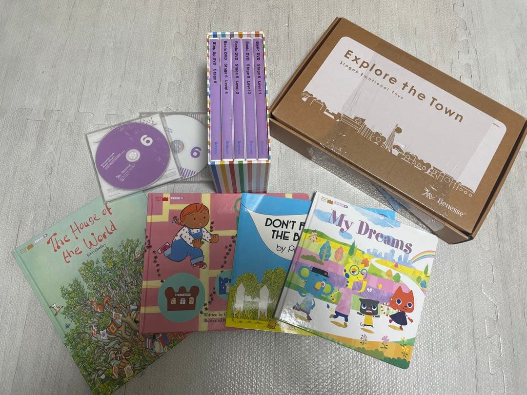 WWK stage4〜6 ワールドワイドキッズ　絵本　DVD CD