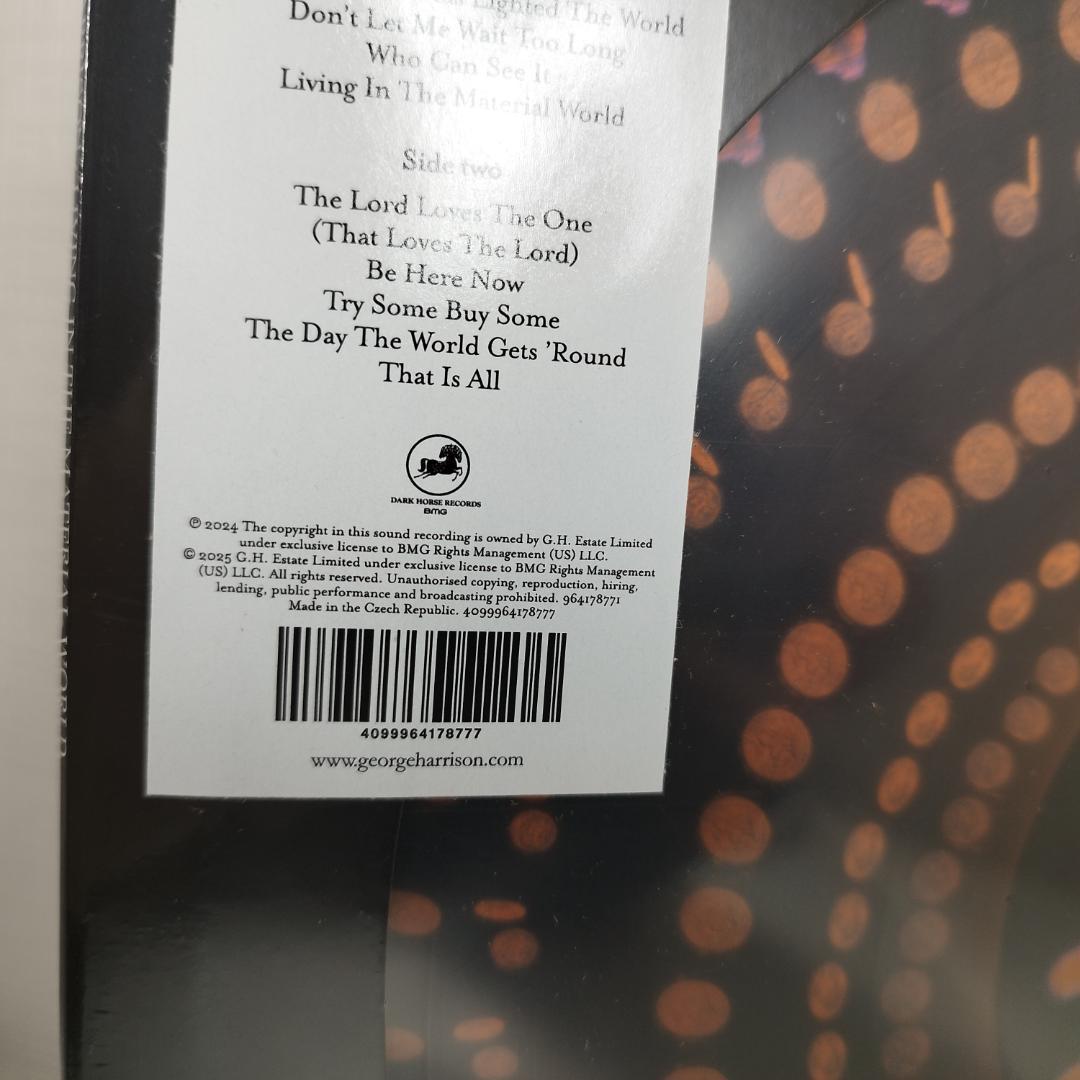 ジョージ・ハリスン レコード ジョージハリスン Living In T I3T9