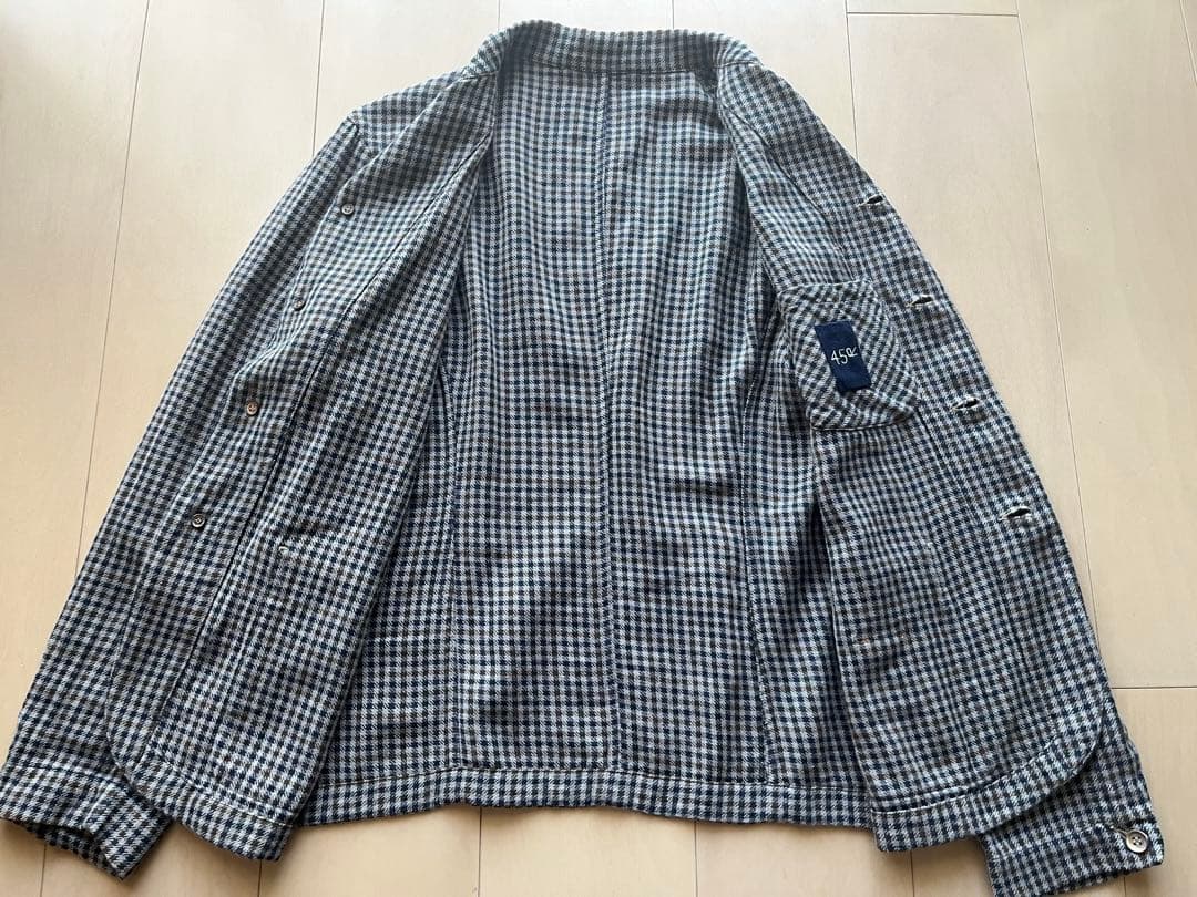 45R pm ネルシャツジャケット