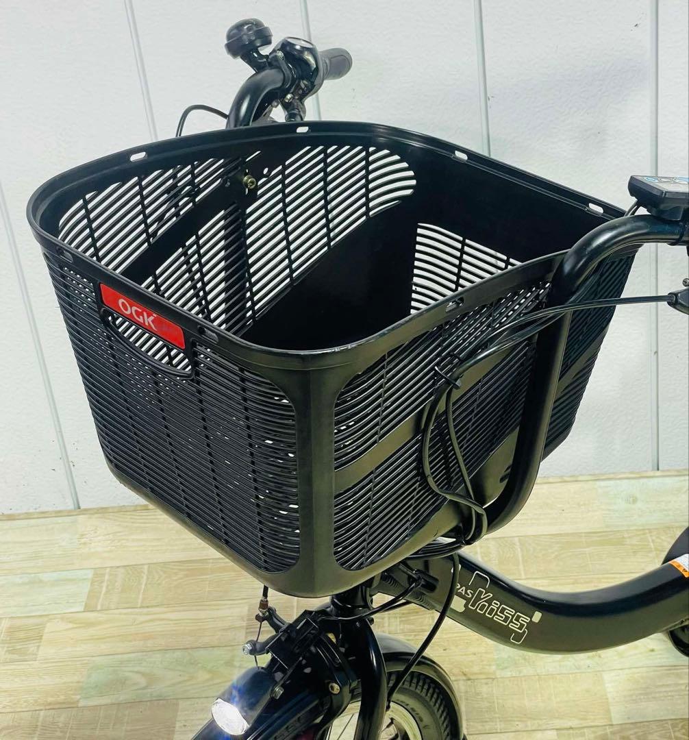 3042ヤマハ12.8アンペア3人乗り対応20インチ子供乗せ　電動アシスト自転車