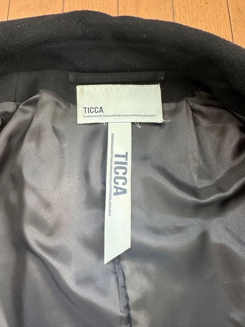 TICCA テントコート　ロング　ブラック　24AW