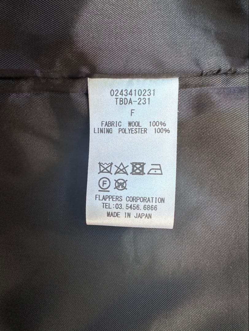 TICCA テントコート　ロング　ブラック　24AW