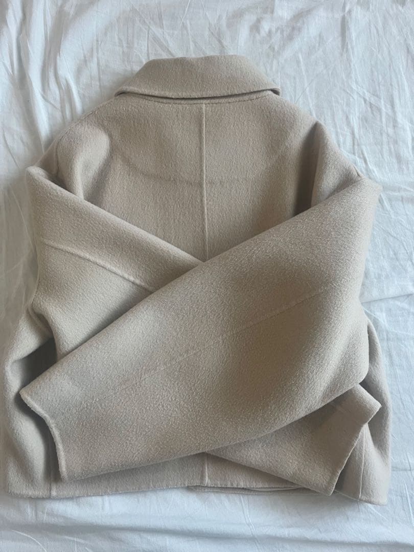 TODAYFUL アイボリー Wool Zip Blouson 36