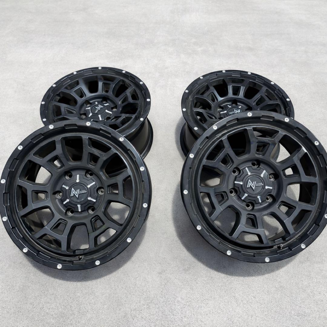NITRO POWER 17インチ アルミホイール4本セット｜6穴 オフロード系