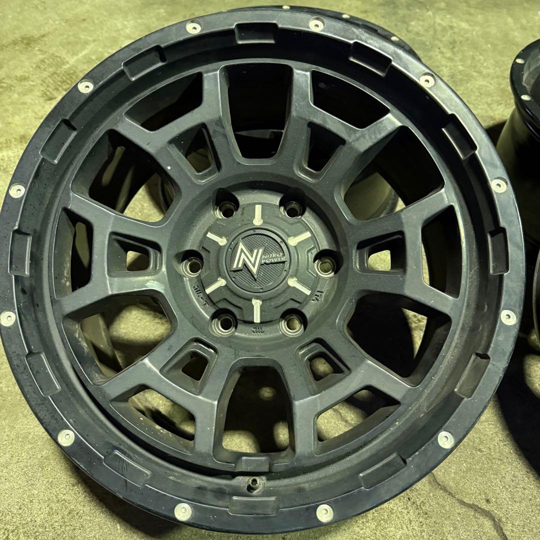 NITRO POWER 17インチ アルミホイール4本セット｜6穴 オフロード系