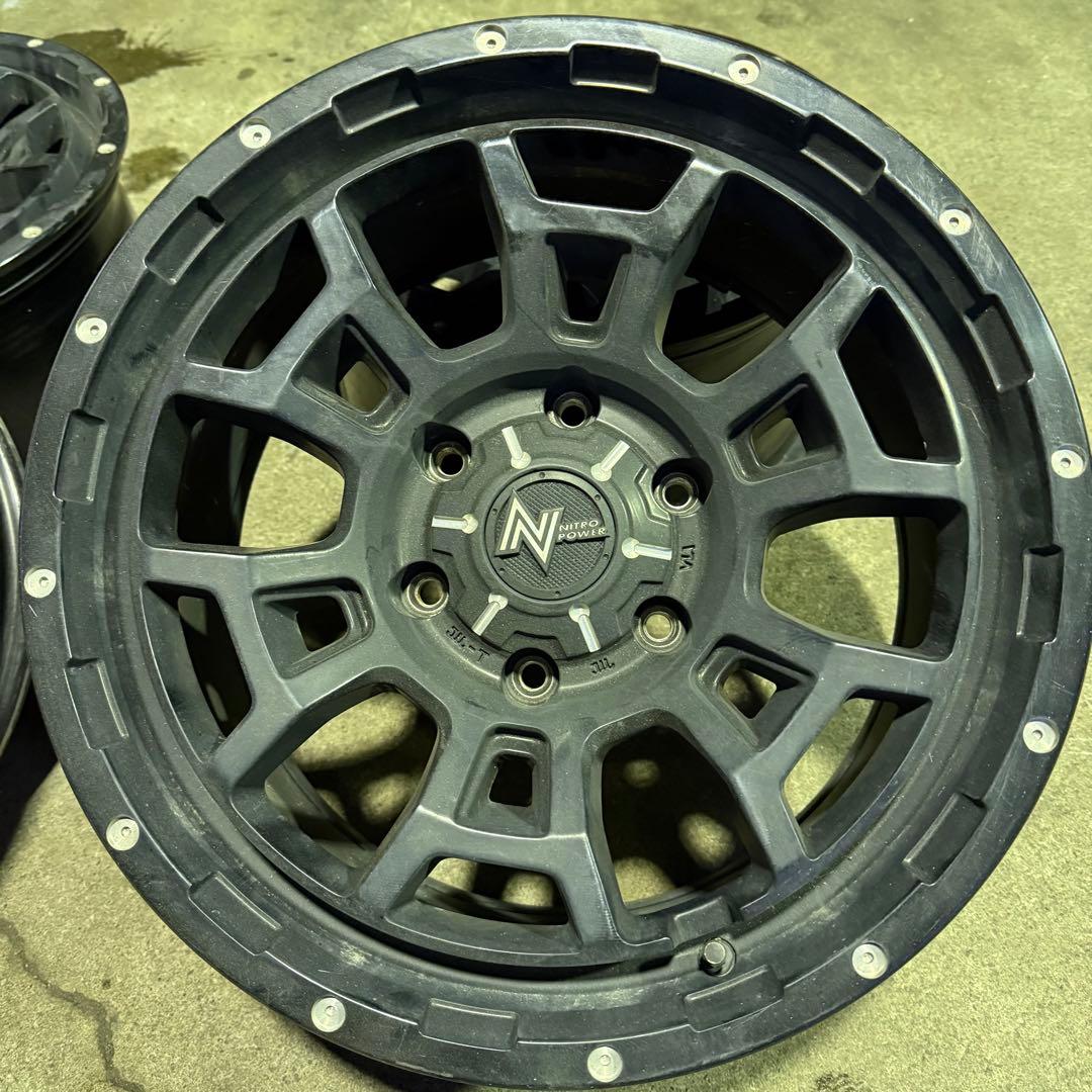 NITRO POWER 17インチ アルミホイール4本セット｜6穴 オフロード系