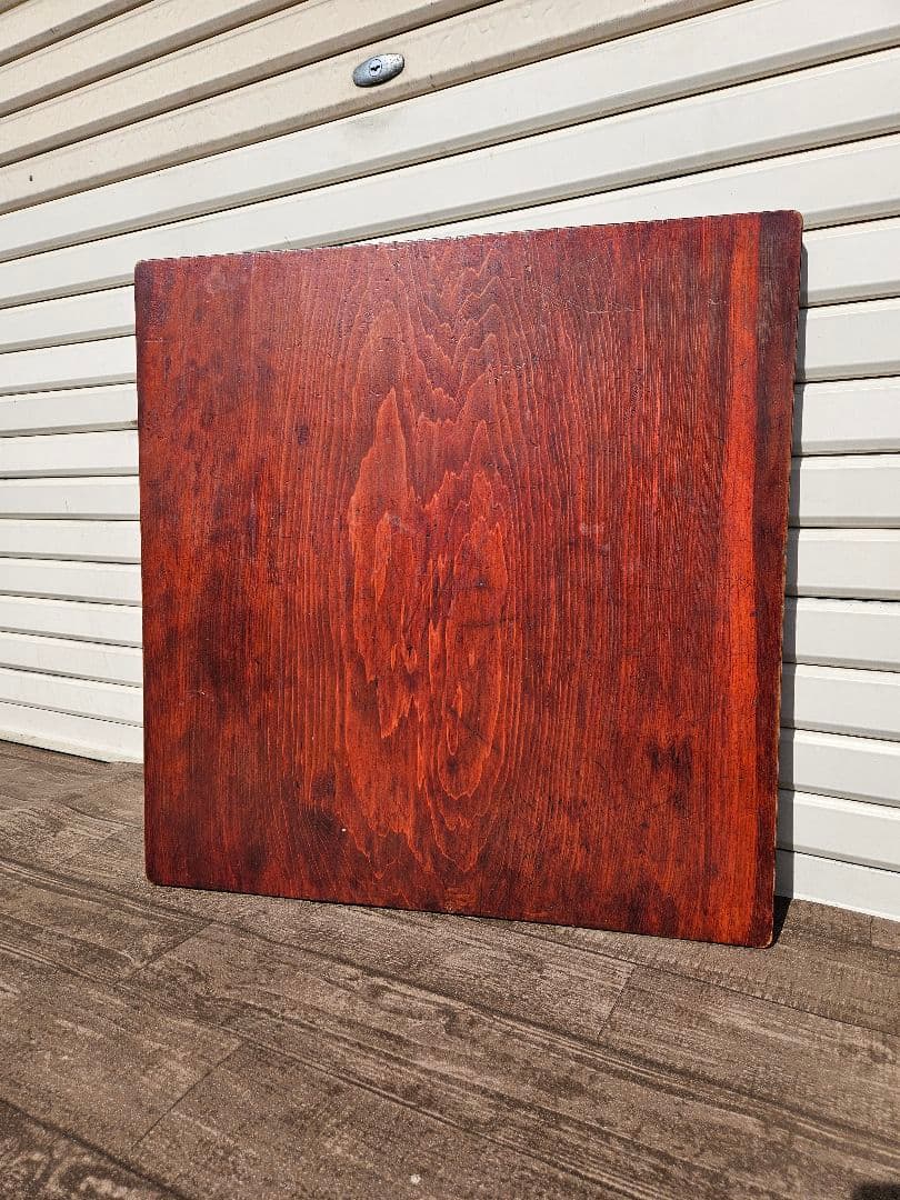 ジャパンヴィンテージ 一枚板 こたつ板天 厚さ約3cm 炬燵板 欅 無垢材 木製