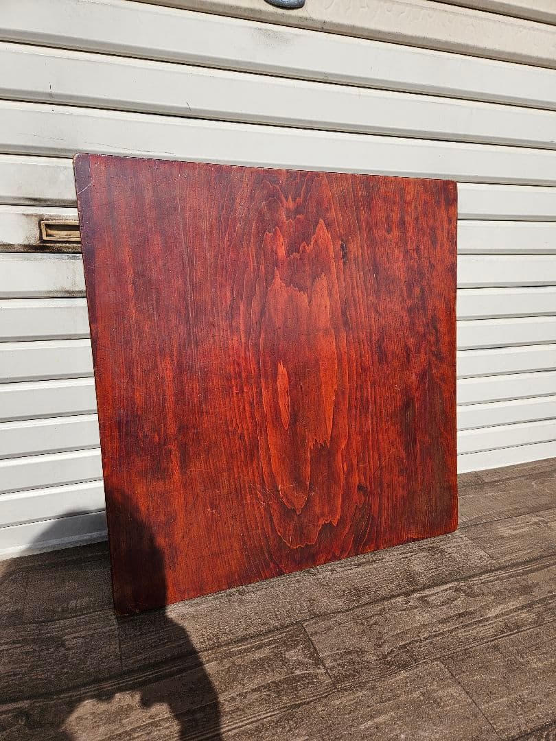 ジャパンヴィンテージ 一枚板 こたつ板天 厚さ約3cm 炬燵板 欅 無垢材 木製