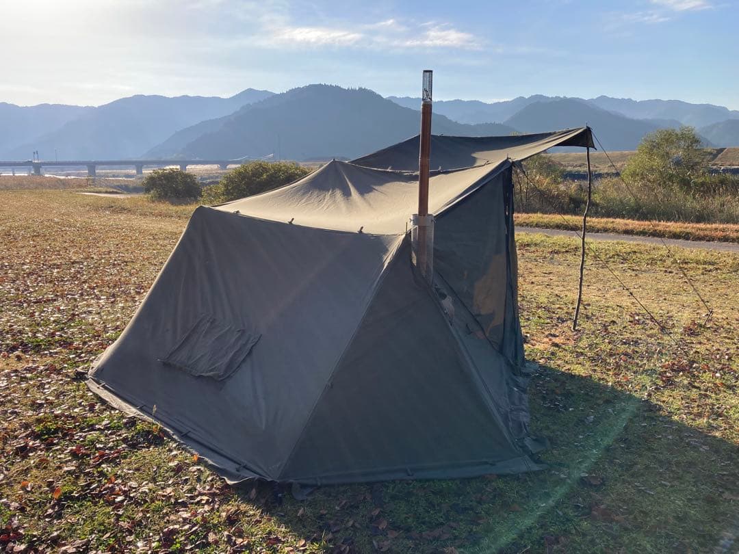 future fox fox base前幕付きとテンマクデザイン薪ストーブS