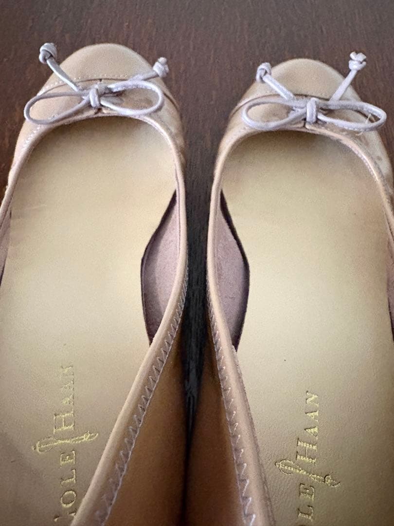 コールハーン　ウォータープルーフ　タリレースウェッジ　6.5/B