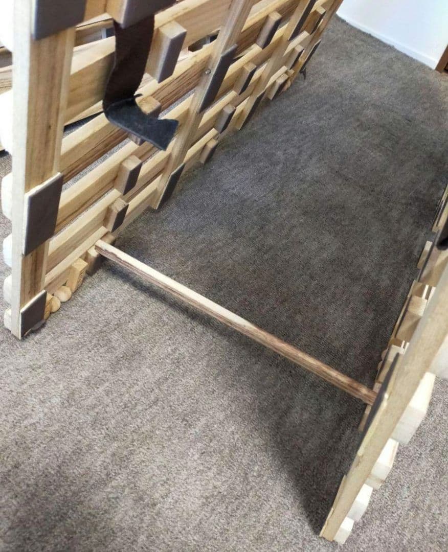 ニトリ　シングル 2つ折りすのこベッド2個セット