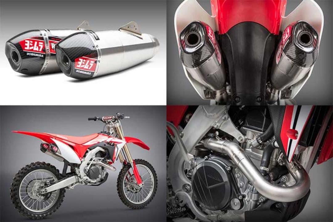 CRF450R(2017〜18)ステンレスサイクロンマフラー最終値下げ！！！