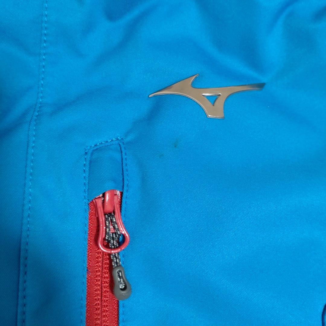【MIZUNO】スキーウェア上XL/下2XLサイズ オーダーカラーレッド×ブルー