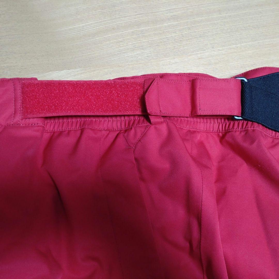 【MIZUNO】スキーウェア上XL/下2XLサイズ オーダーカラーレッド×ブルー