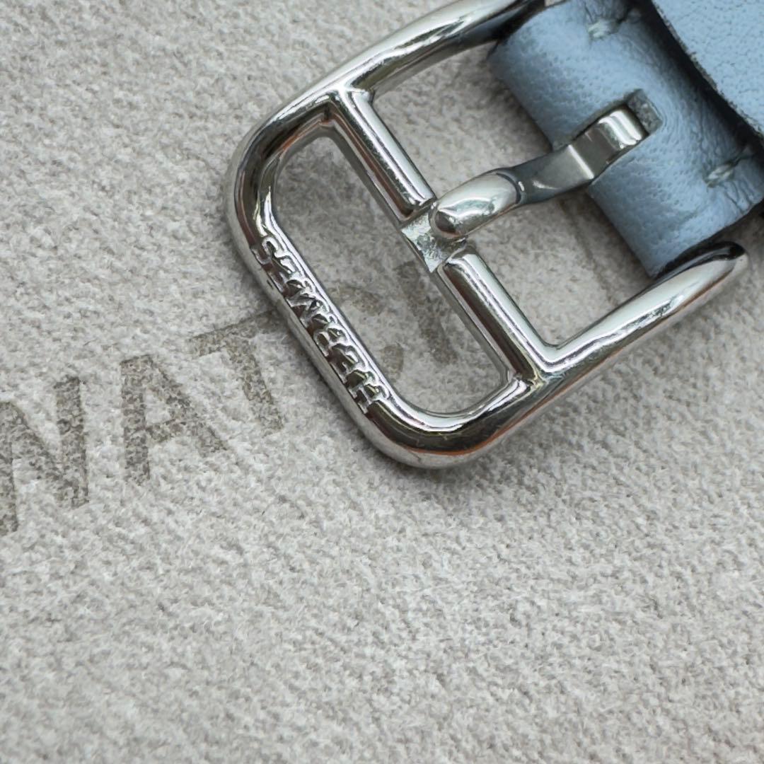 2743 Apple Watch エルメス　ブルーラン　ドゥブルトゥール　二重