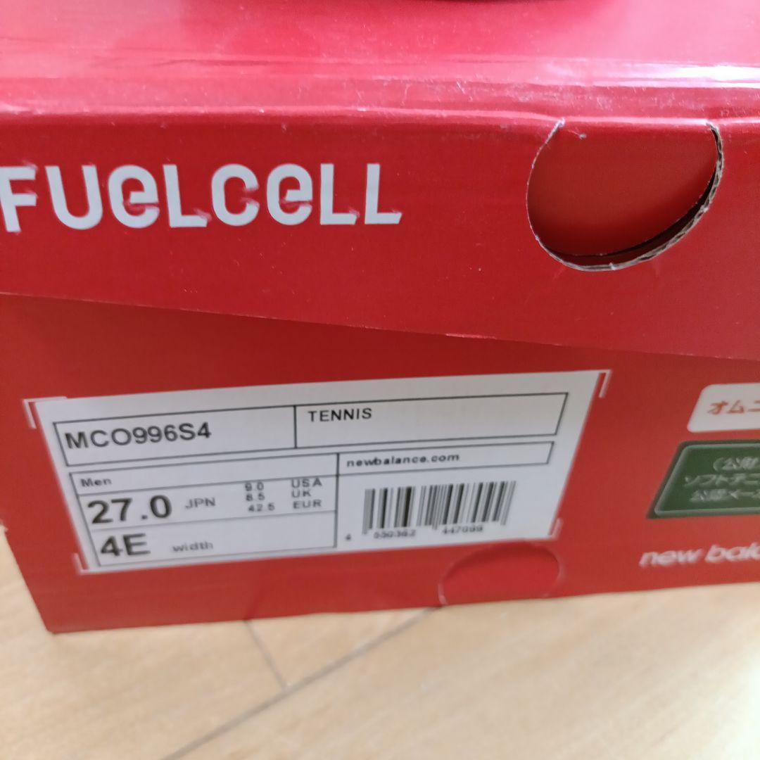 New Balance テニスシューズ　オムニ・クレー　27cm　グレー