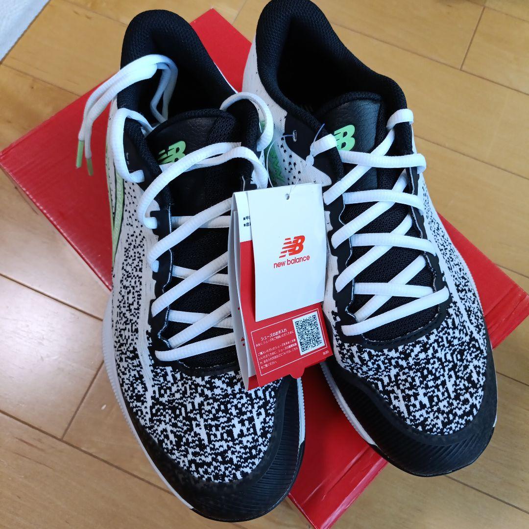 New Balance テニスシューズ　オムニ・クレー　27cm　グレー