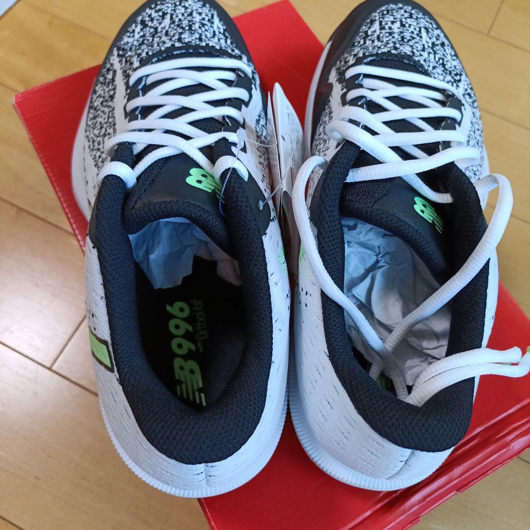 New Balance テニスシューズ　オムニ・クレー　27cm　グレー