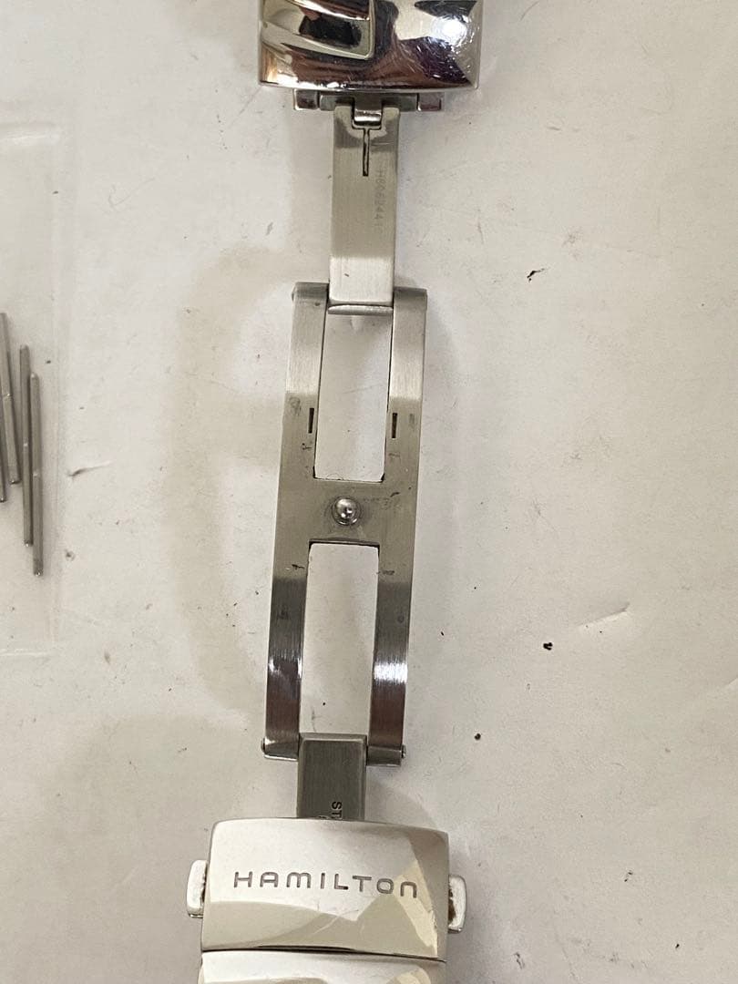 【超希少】ハミルトンベンチュラ純正メタルベルト　取付け幅17mm