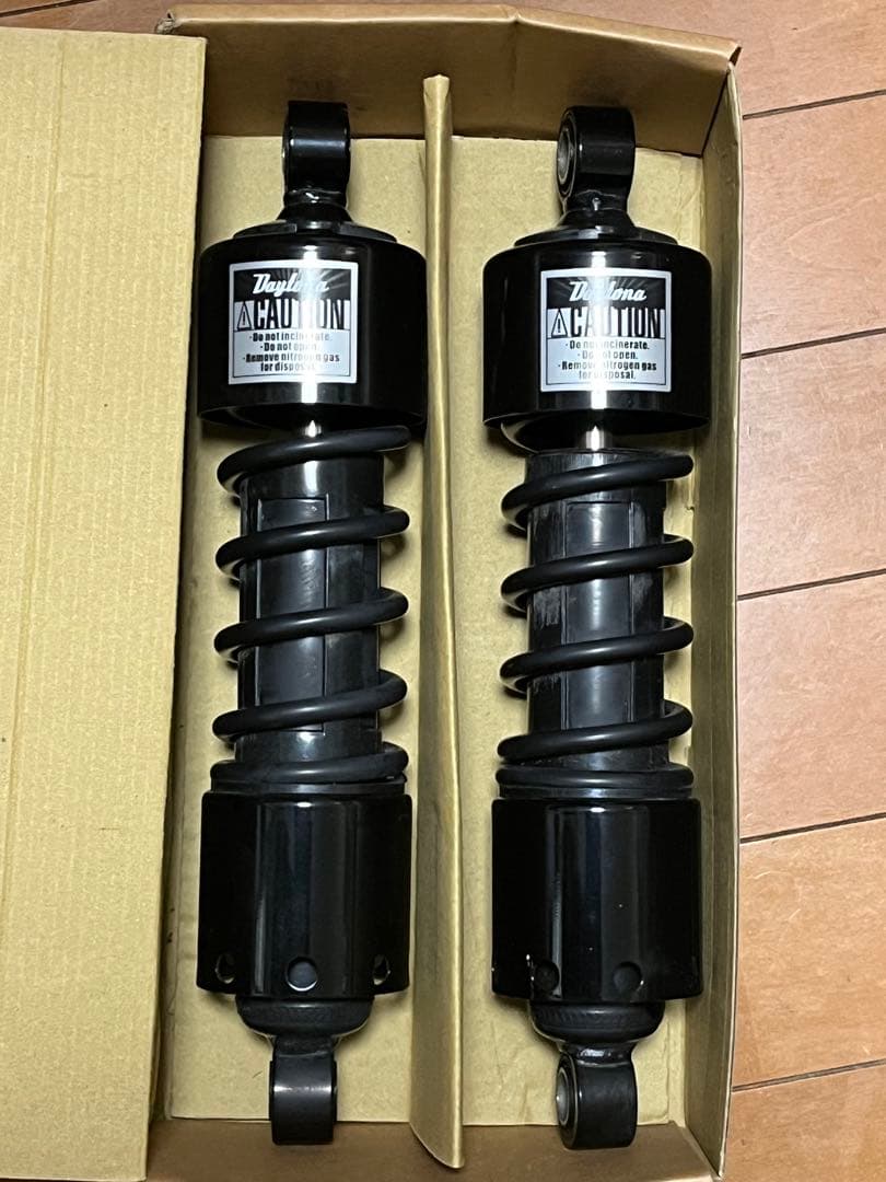 DAYTONA ローダウン リアショック280mm ブラック(高さ調整工具付き)