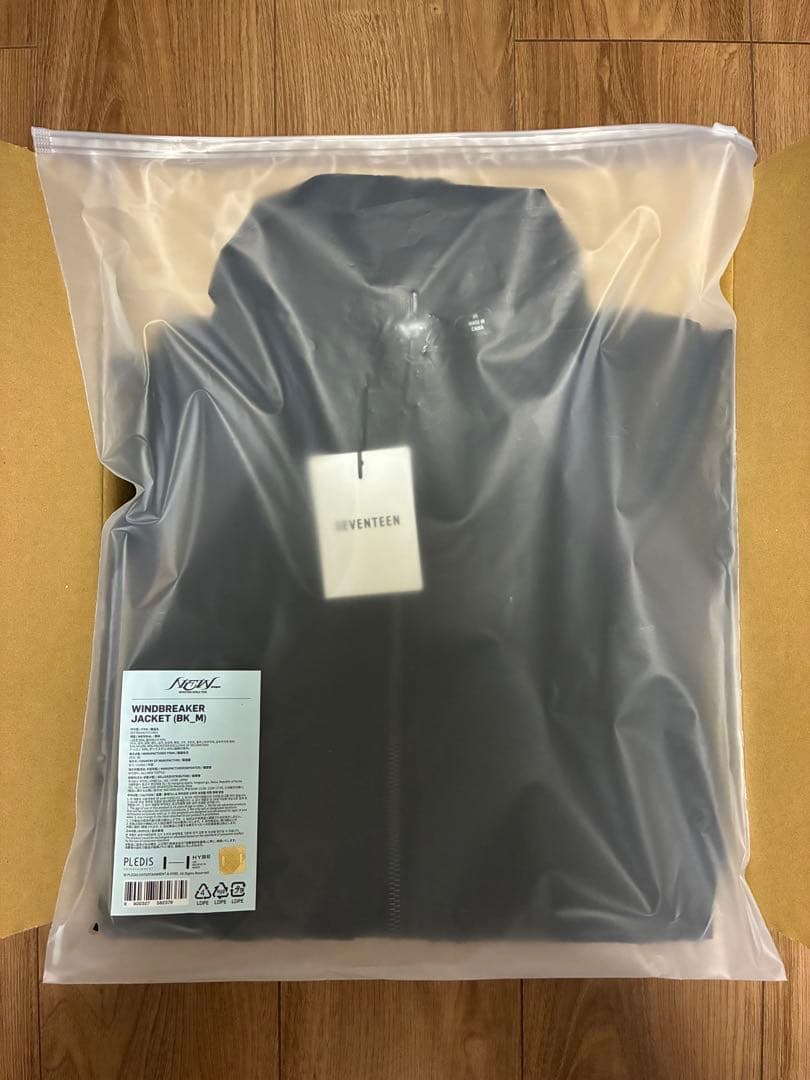 SEVENTEEN セブチ ワルツ NEW_ ウィンドブレーカー Mサイズ