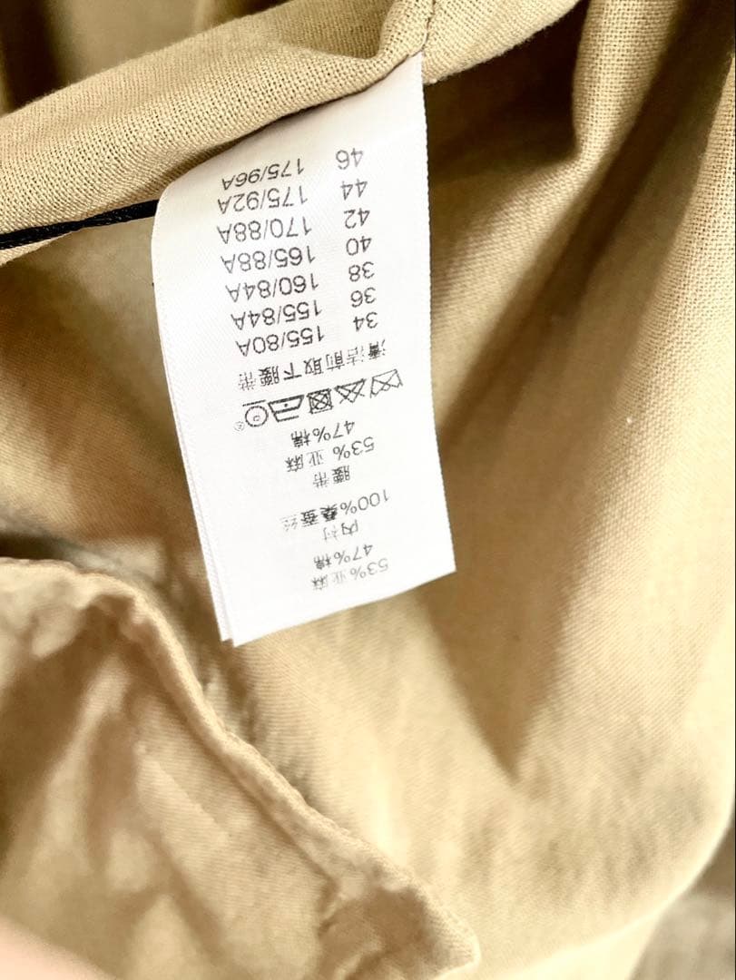 希少✨オールドセリーヌ フィービー期 リネン ロングコート ガウン ベージュ36