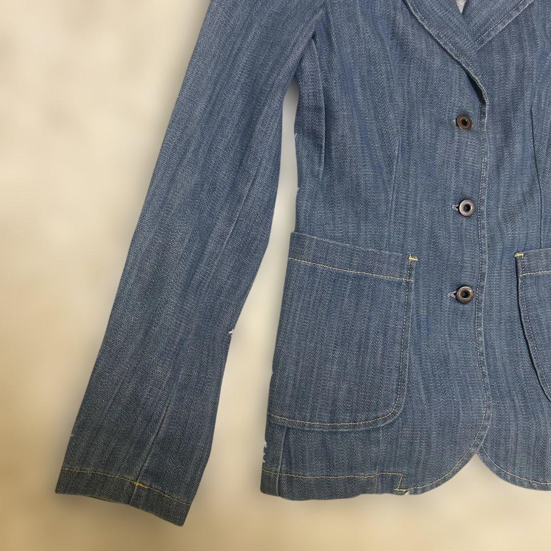 【美品】miumiu 00s archive denim jacket y2k