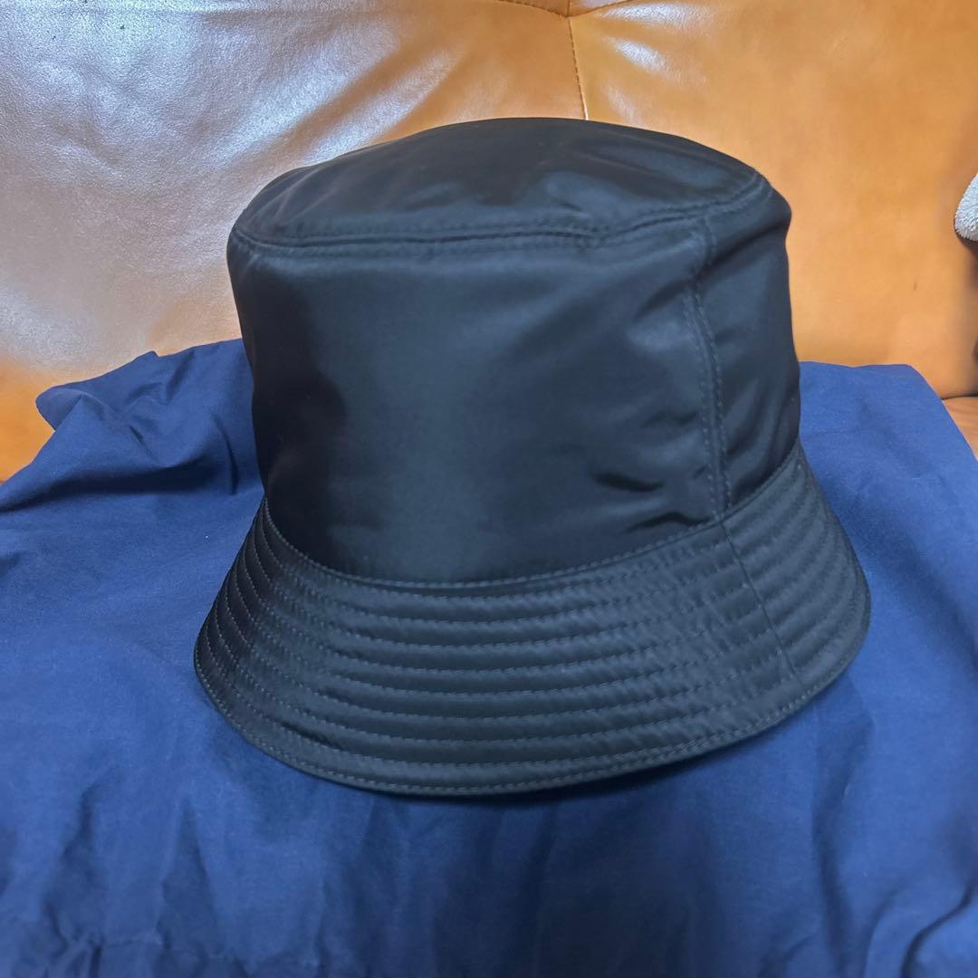 PRADA ブラック バケットハット　XL