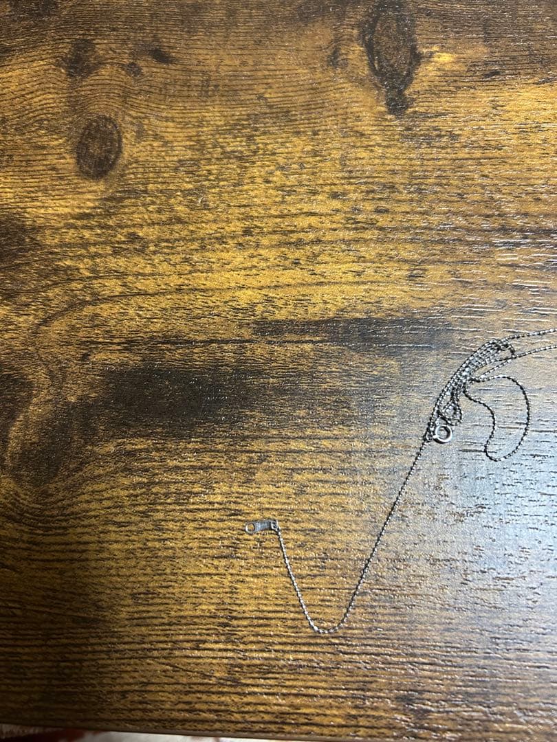 シンプル シルバー チェーンネックレス　pt850