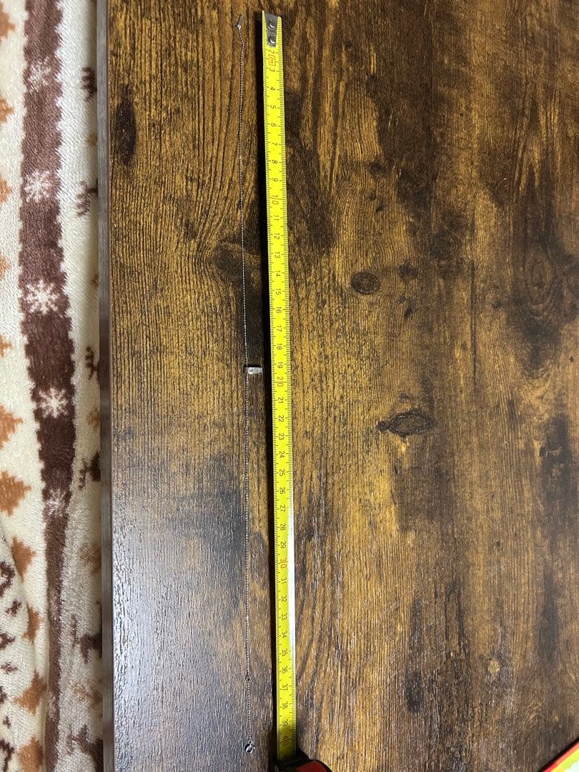 シンプル シルバー チェーンネックレス　pt850