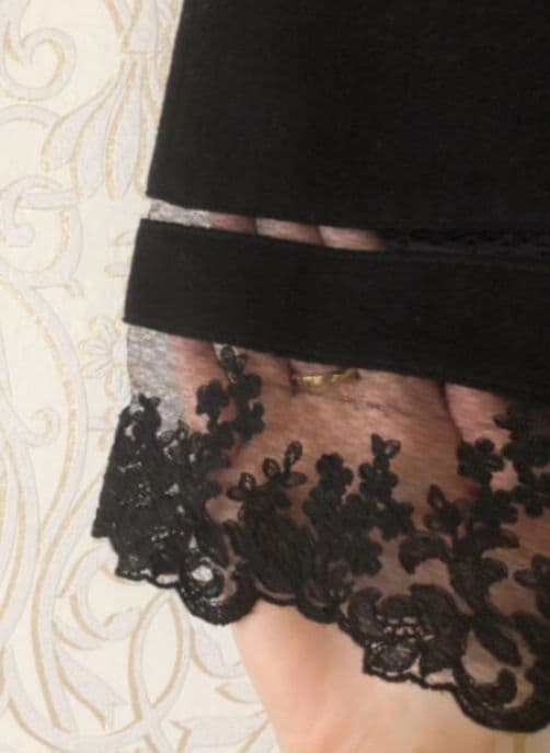 アンナモリナーリ　スカート　ブラック