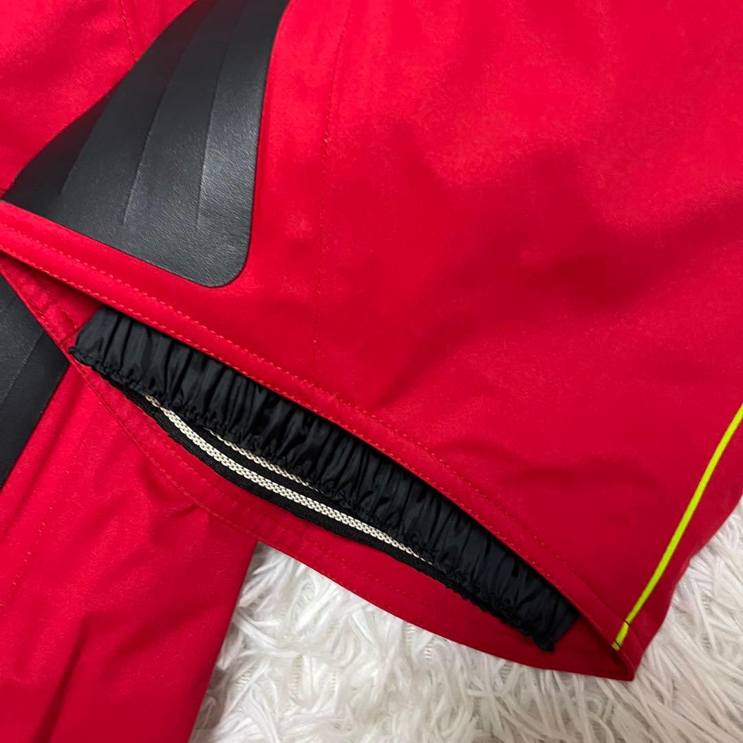 美品 最高級 ミズノ MIZUNO セットアップ スキー ウェア 赤 上下