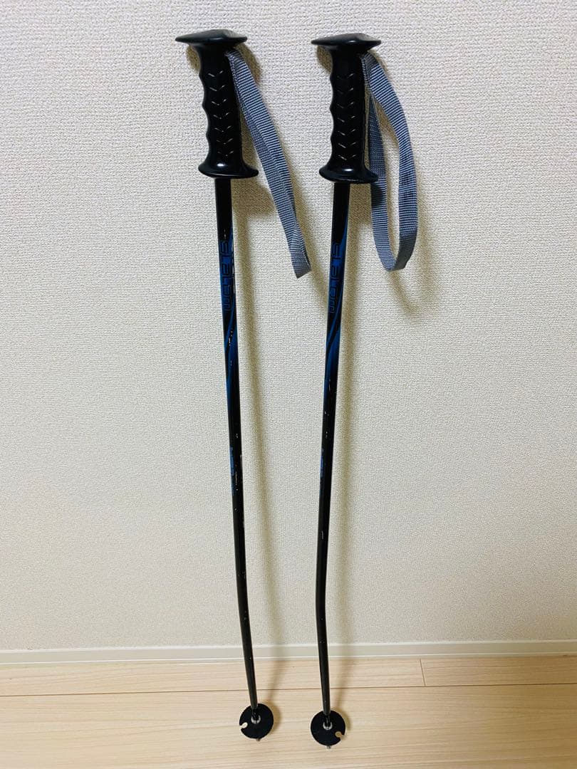 Salomon JR 140cm スキー板 ストック ブーツ ケース セット