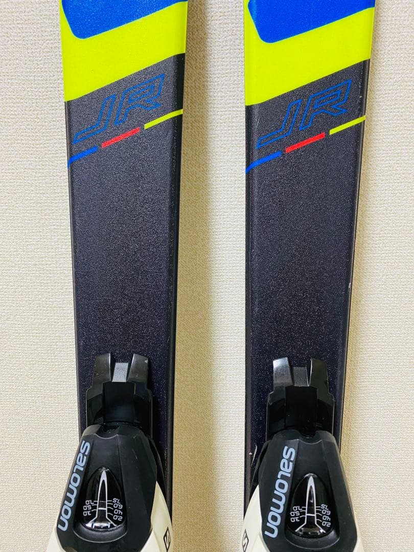 Salomon JR 140cm スキー板 ストック ブーツ ケース セット