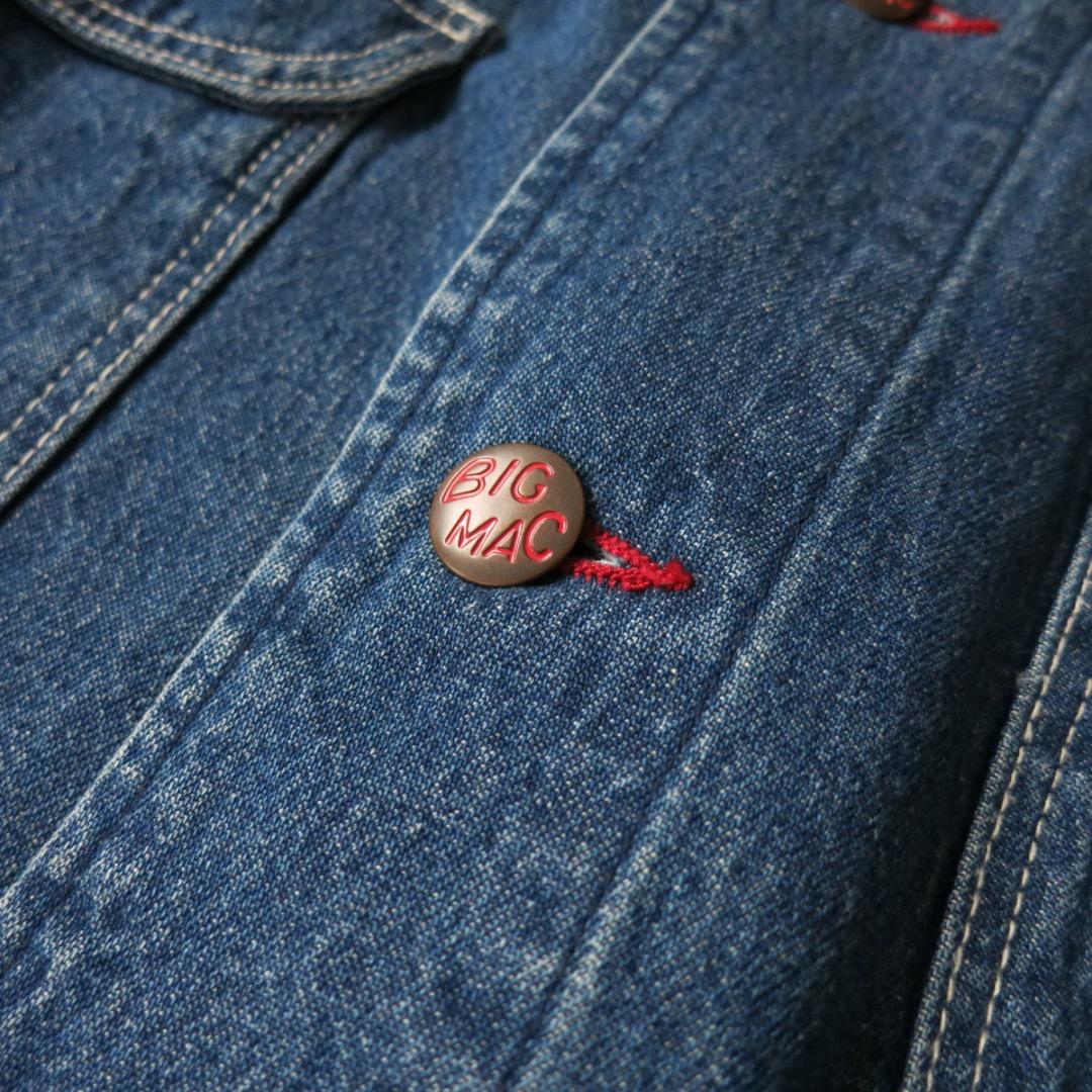 38 BIG MAC ビッグマック デニム カバーオール　デニムジャケット